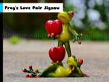 giocare Frog's love pair jigsaw