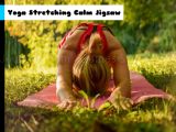 giocare Yoga stretching calm jigsaw