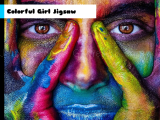giocare Colorful girl jigsaw now