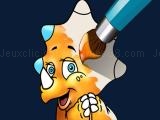 giocare Dinosaurs coloring book now