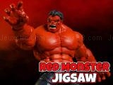 giocare Red monster jigsaw