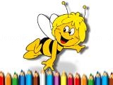 giocare Maja the bee coloring book
