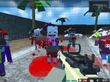 giocare Pixel blocky combat the sandstorm