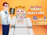 giocare Baby hazel hand fracture