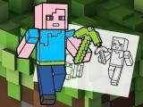 giocare Minecraft fun coloring book now
