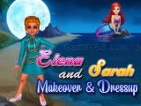 giocare Elena and sarah makeover and dressup now