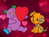 giocare Valentine pets coloring book now