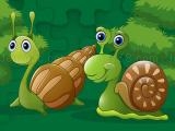 giocare Cute snails jigsaw now