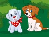 giocare Cute puppies jigsaw now