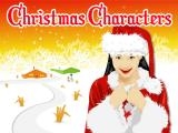 giocare Christmas characters slide now