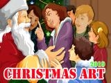giocare Christmas art 2019 puzzle