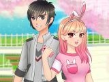 giocare Romantic anime couples dress up